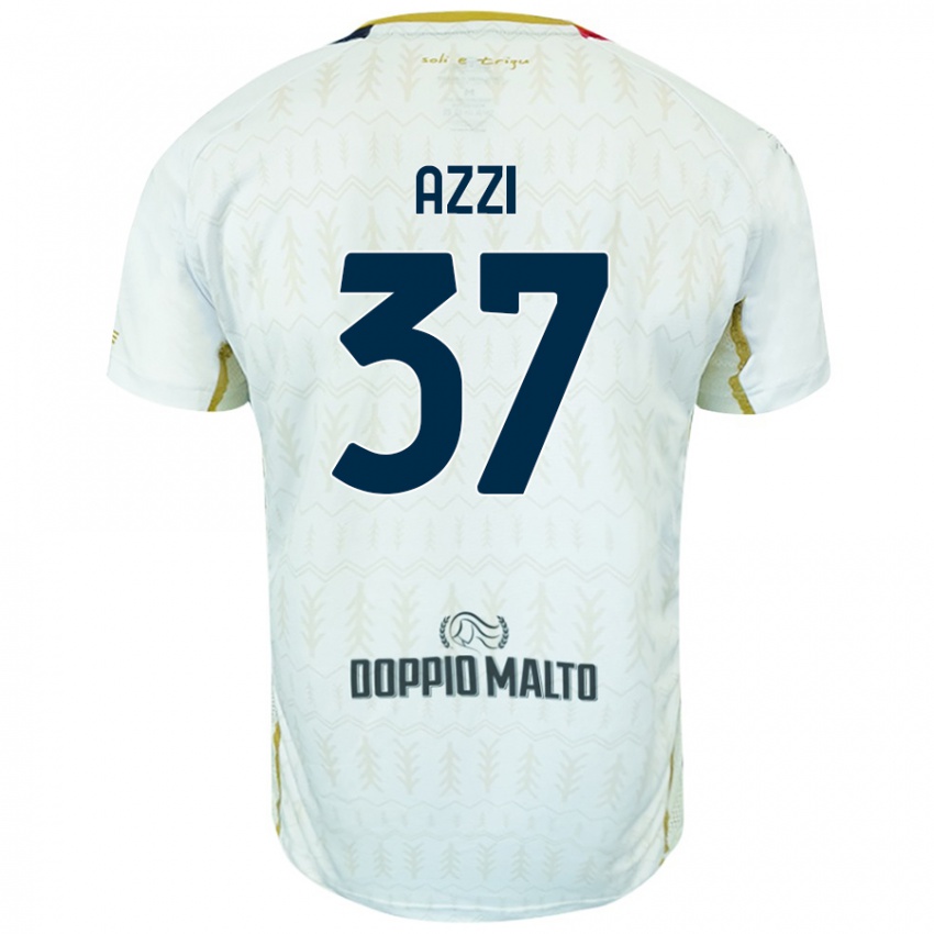 Dames Paulo Azzi #37 Wit Uitshirt Uittenue 2024/25 T-Shirt