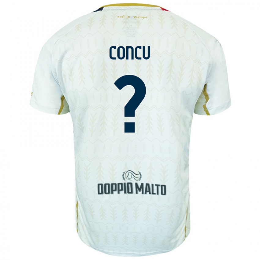 Dames Marco Concu #0 Wit Uitshirt Uittenue 2024/25 T-Shirt