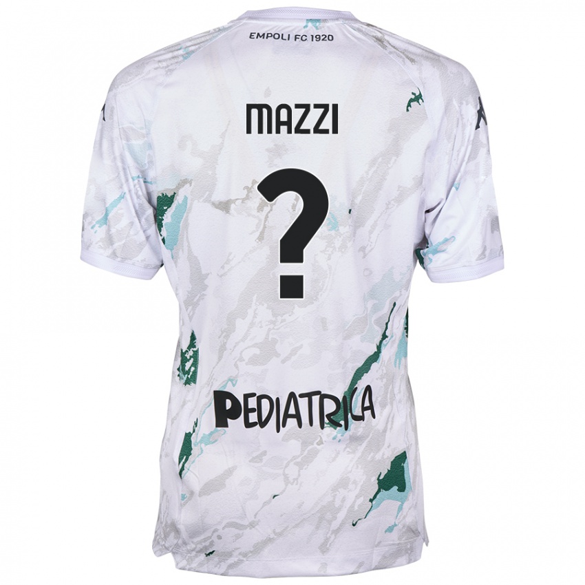 Dames Nicola Mazzi #0 Grijs Uitshirt Uittenue 2024/25 T-Shirt