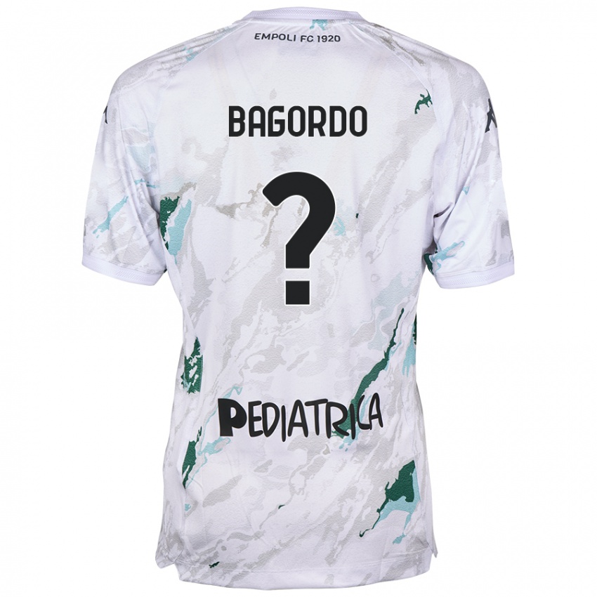 Dames Cristian Bagordo #0 Grijs Uitshirt Uittenue 2024/25 T-Shirt