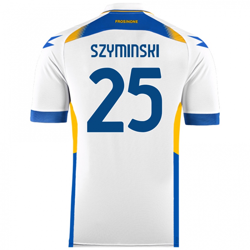 Dames Przemyslaw Szyminski #25 Wit Uitshirt Uittenue 2024/25 T-Shirt