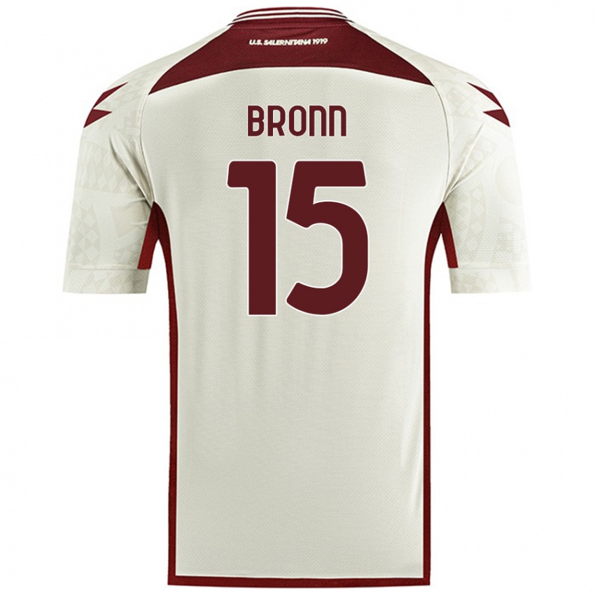 Dames Dylan Bronn #15 Crèmekleur Uitshirt Uittenue 2024/25 T-Shirt