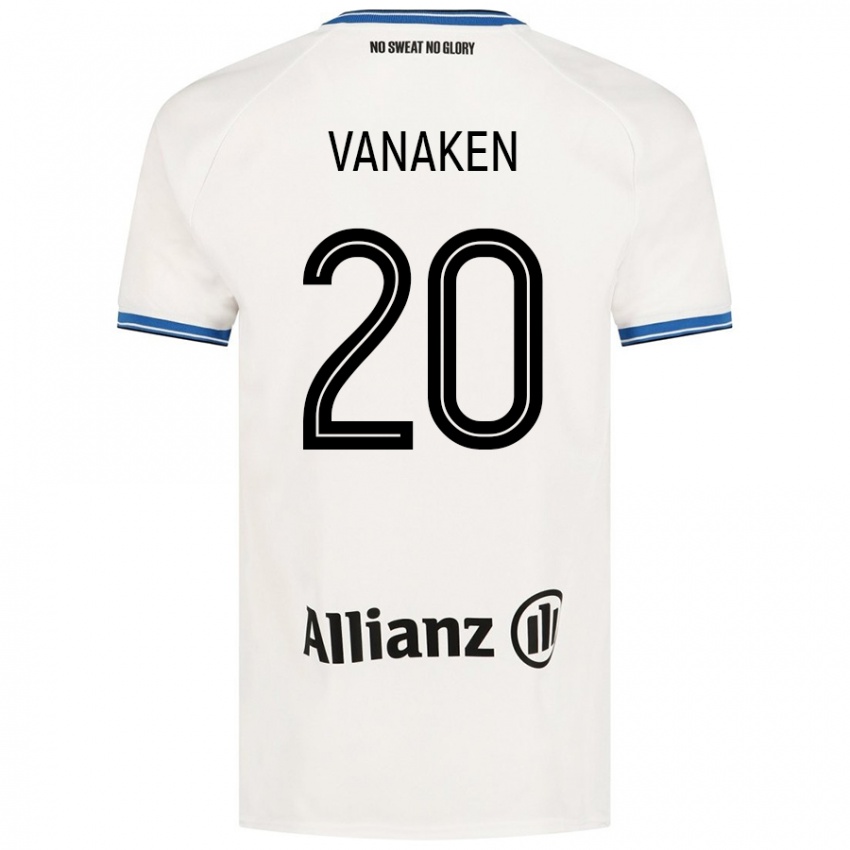 Dames Hans Vanaken #20 Wit Uitshirt Uittenue 2024/25 T-Shirt