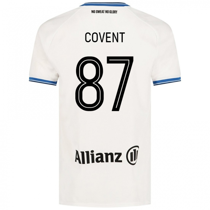 Dames Jorijn Covent #87 Wit Uitshirt Uittenue 2024/25 T-Shirt