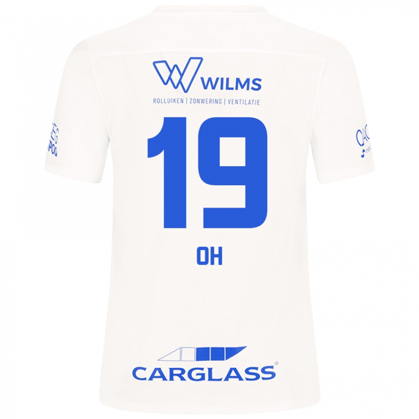 Dames Hyeon-Gyu Oh #19 Wit Uitshirt Uittenue 2024/25 T-Shirt