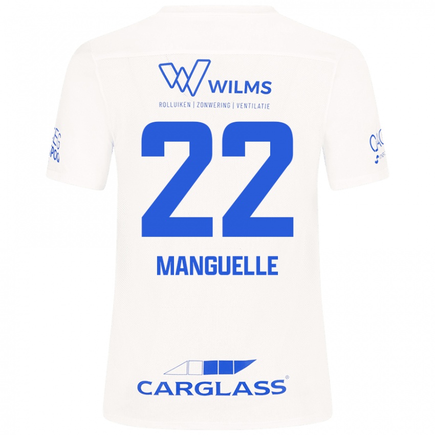 Dames Brad Manguelle #22 Wit Uitshirt Uittenue 2024/25 T-Shirt