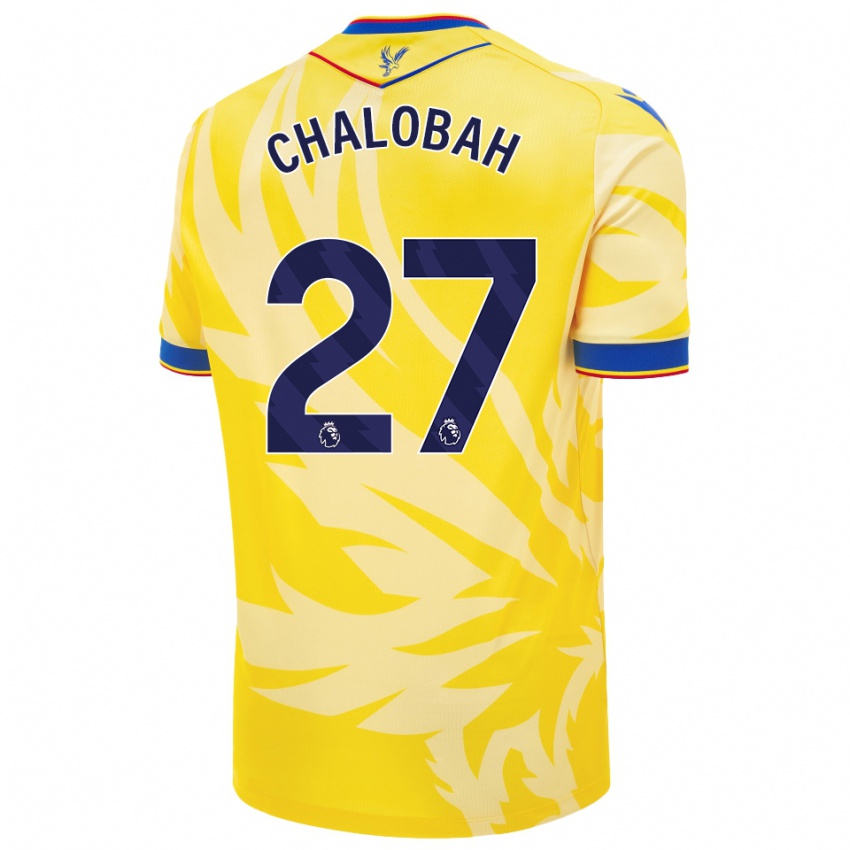 Kinderen Trevoh Chalobah #27 Geel Uitshirt Uittenue 2024/25 T-Shirt