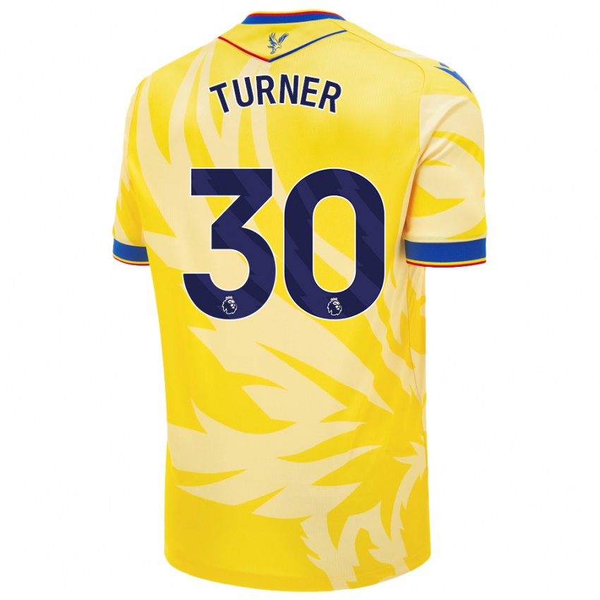 Kinderen Matt Turner #30 Geel Uitshirt Uittenue 2024/25 T-Shirt