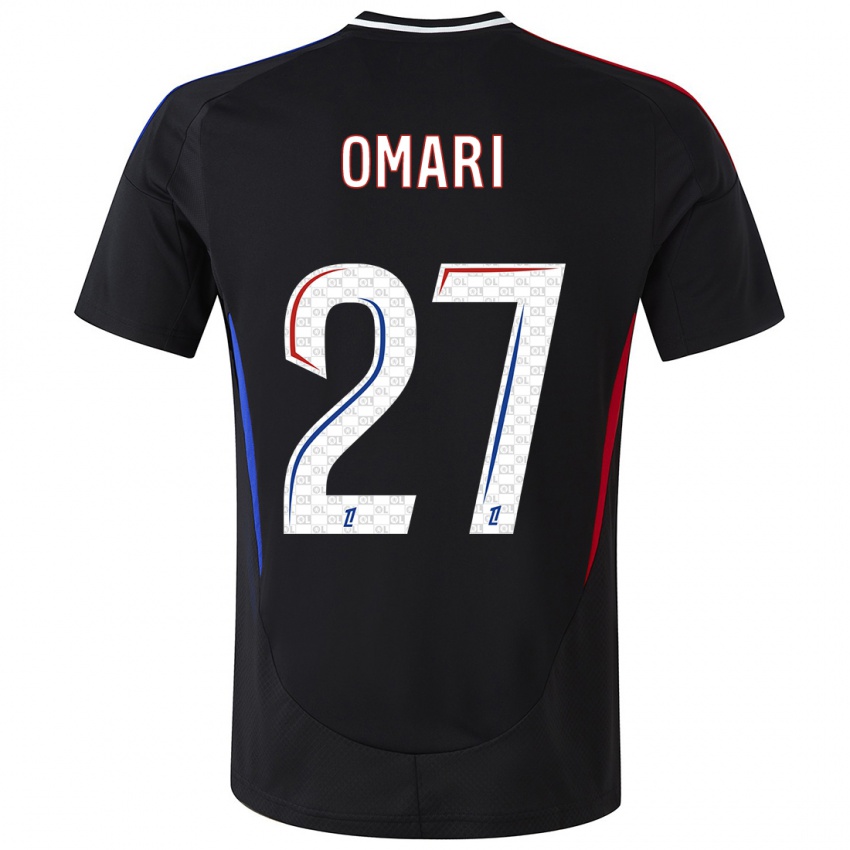 Heren Warmed Omari #27 Zwart Uitshirt Uittenue 2024/25 T-Shirt