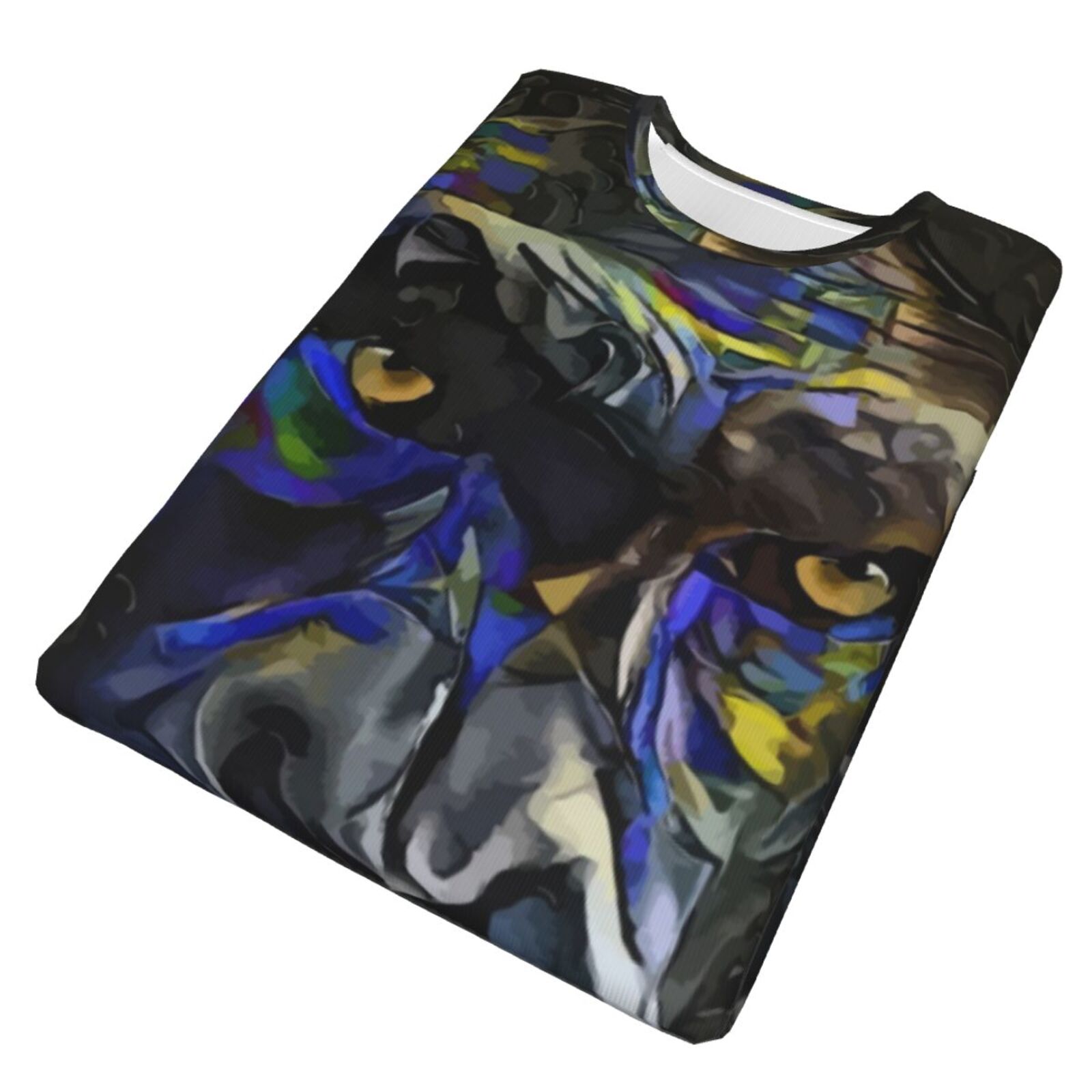 Malcom Blue Monkey Mix Mdeia-elementen Klassiek T-shirt