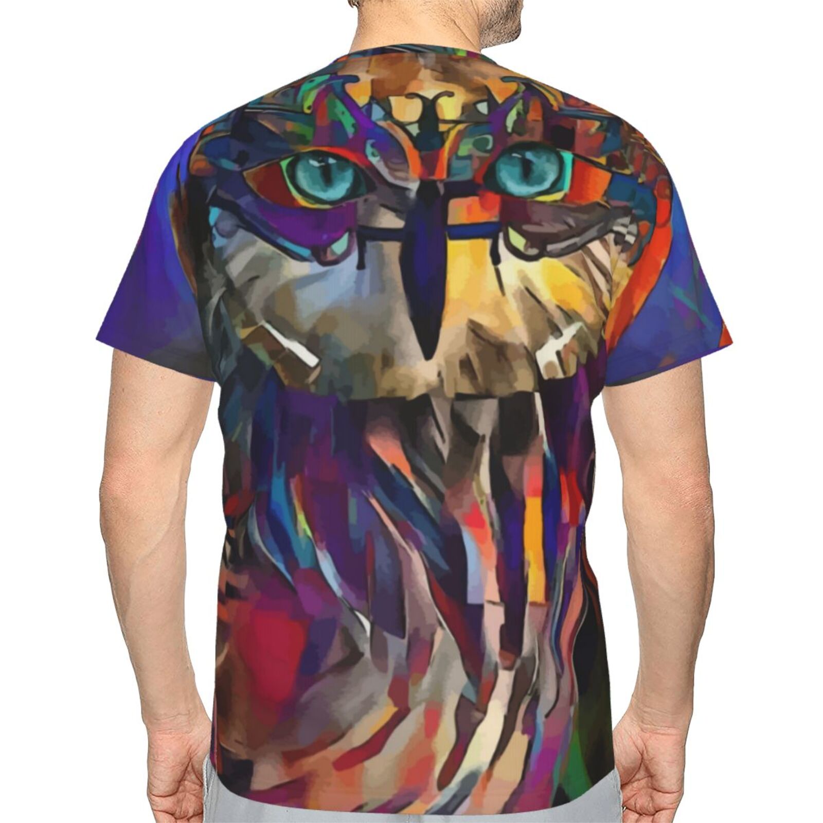 Chaman Owl Mix Mdeia-elementen Klassiek T-shirt