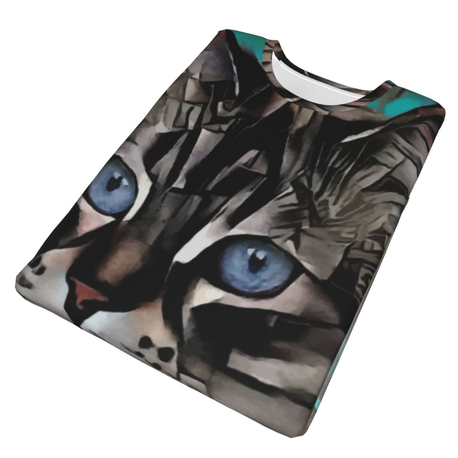 Valentina Kat Mix Mdeia-elementen Klassiek T-shirt