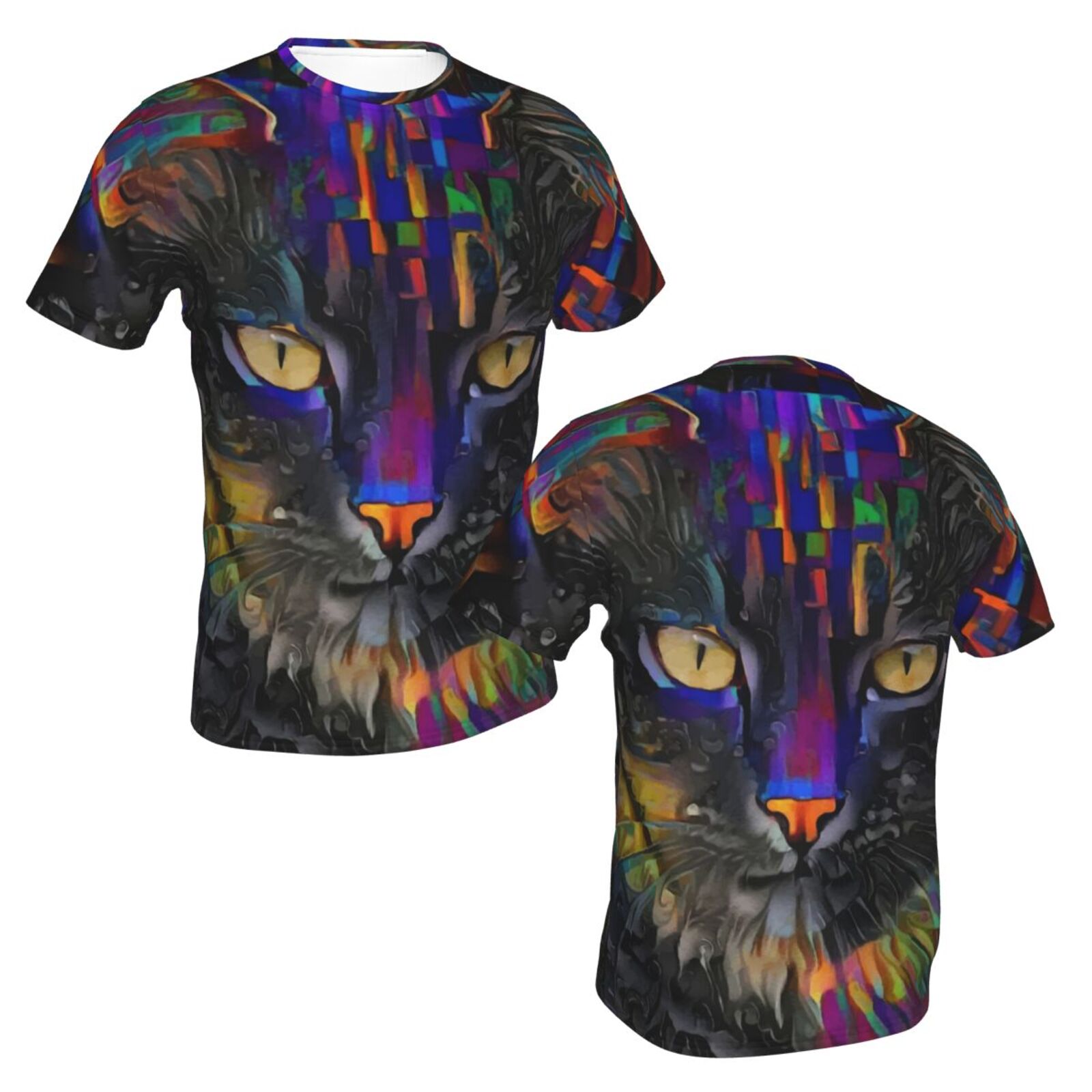 Camilo Kat Mix Mdeia-elementen Klassiek T-shirt