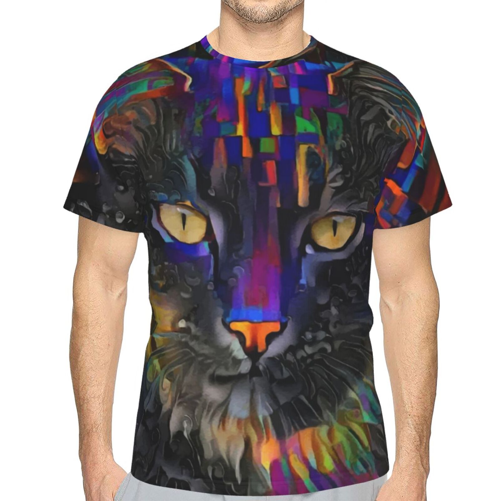 Camilo Kat Mix Mdeia-elementen Klassiek T-shirt