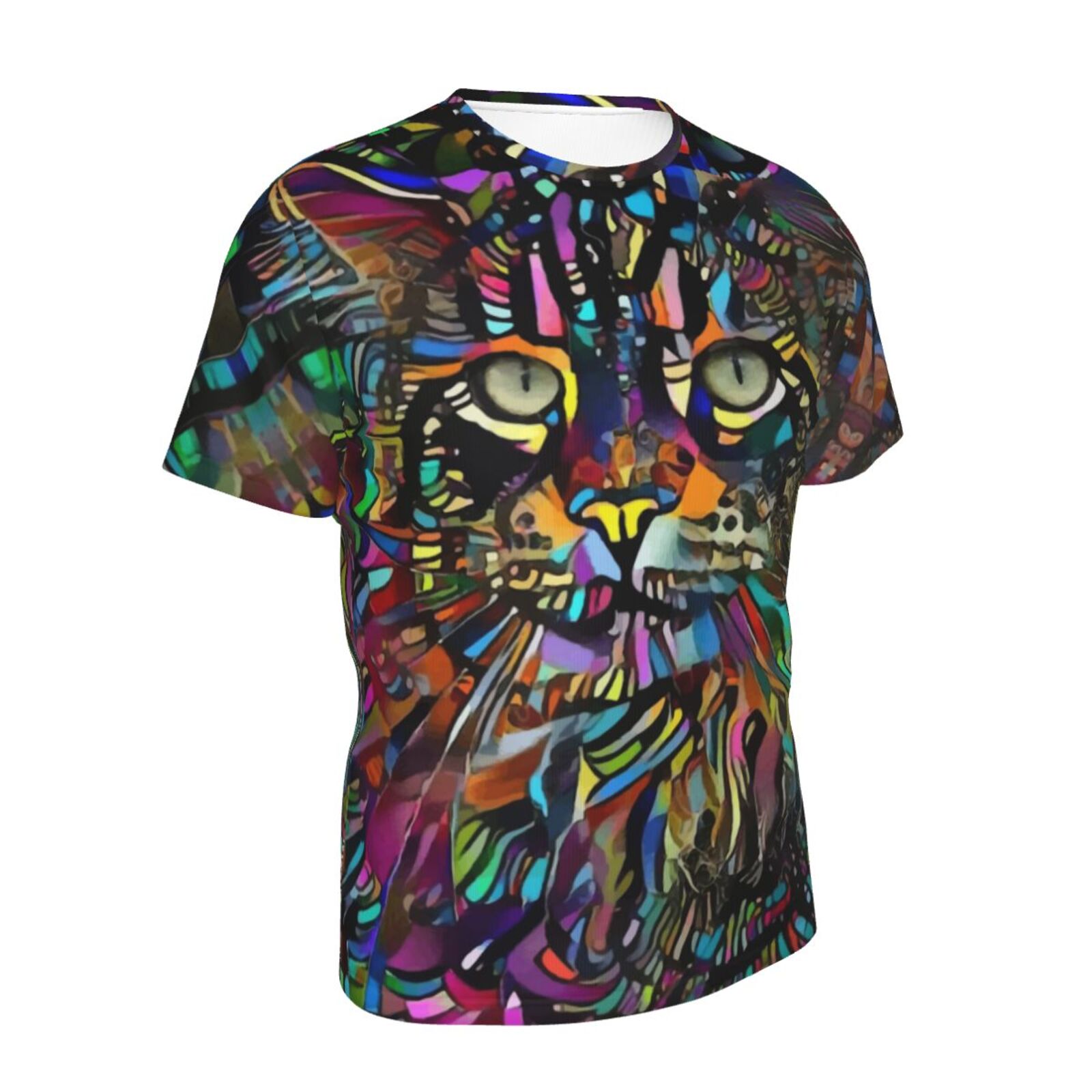 Mangooz Kat Mix Mdeia-elementen Klassiek T-shirt