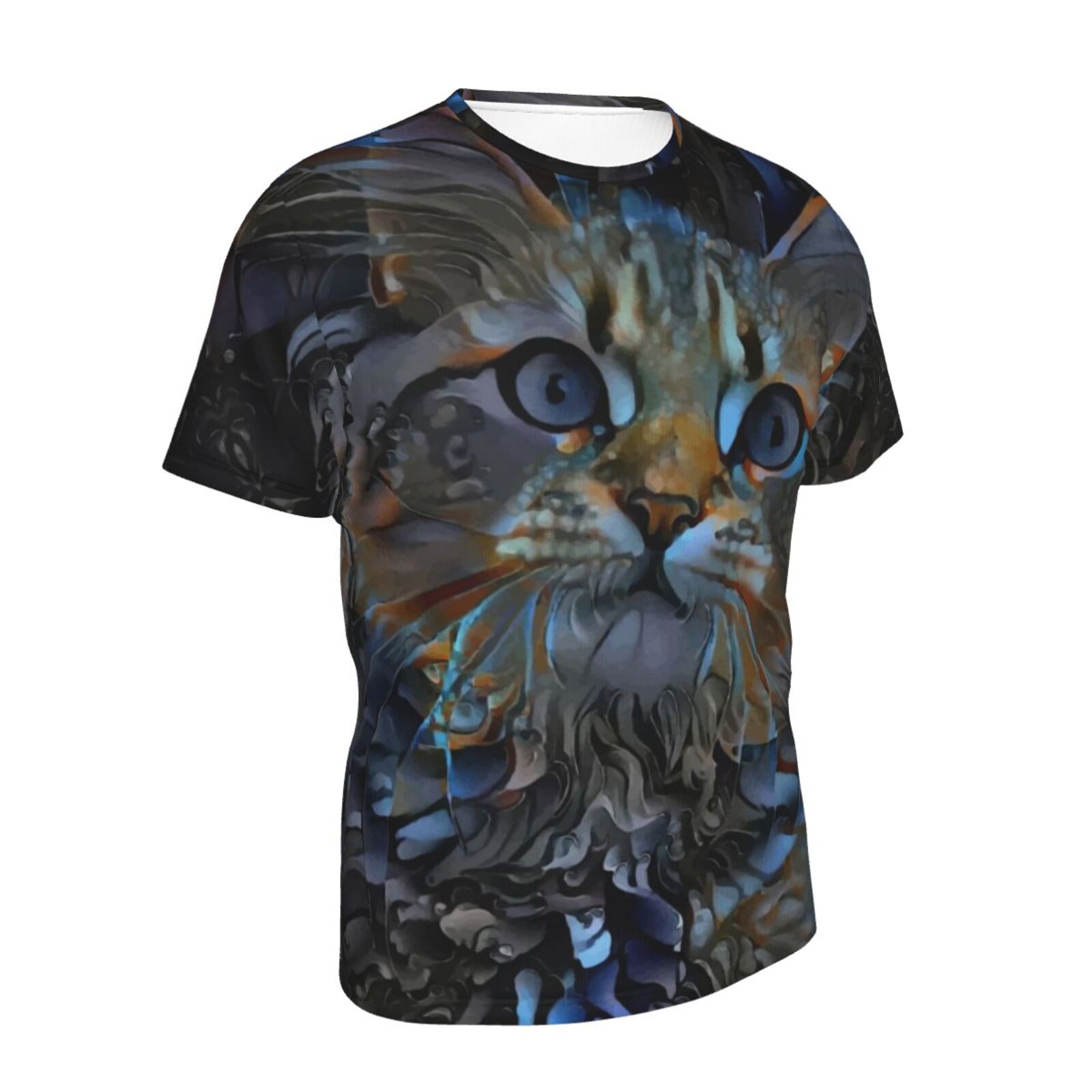 Leyris Kat Mix Mdeia-elementen Klassiek T-shirt