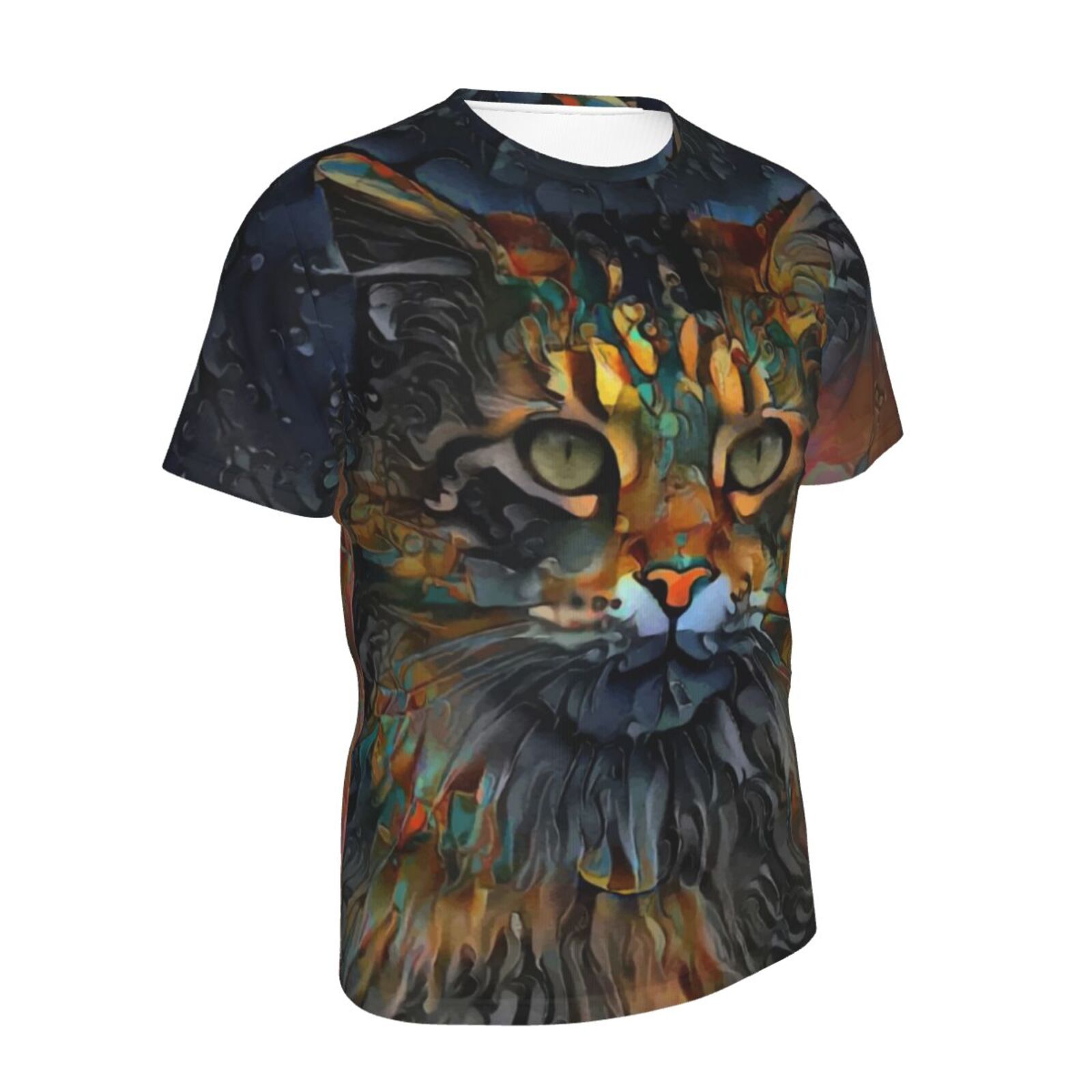 Samson Jr. Kat Mix Mdeia-elementen Klassiek T-shirt