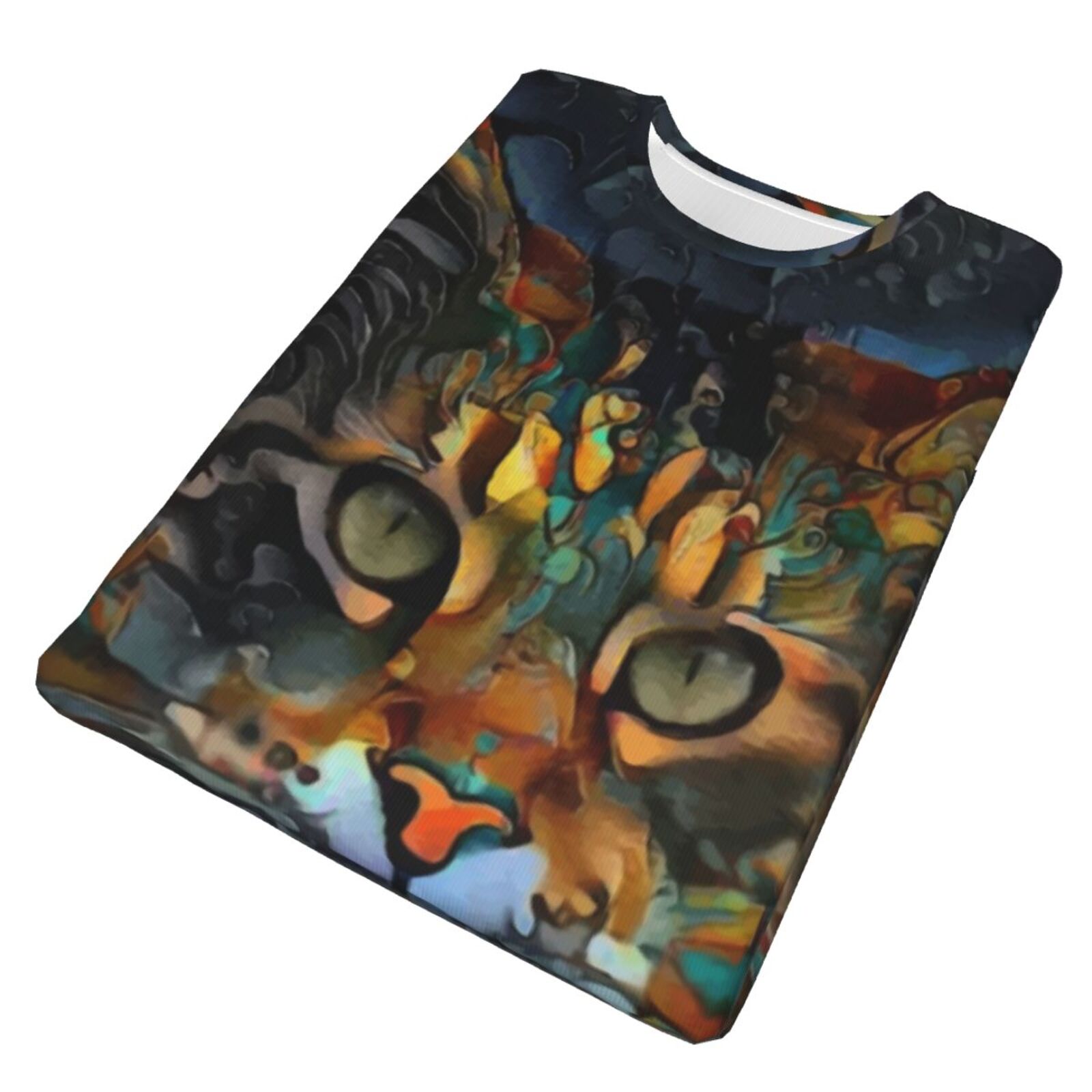 Samson Jr. Kat Mix Mdeia-elementen Klassiek T-shirt